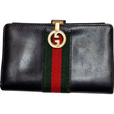 gucci short wallet womens|vintage Gucci wallet women's.